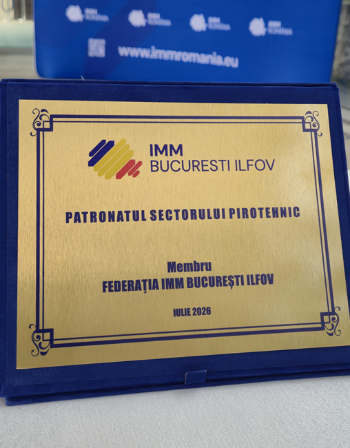 Patronatul Sectorului Pirotehnic din România, prezent la dialogul privind viitorul IMM-urilor din România! - 2026 